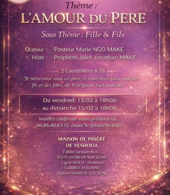 Flyer Amour du Père