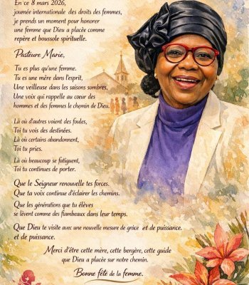 JOURNEE DE LA FEMME PR MARIE